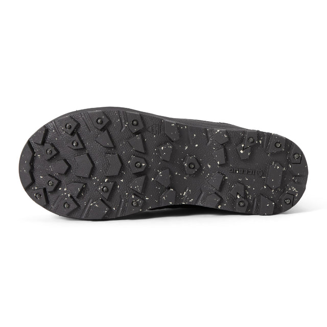 Sole of women's black Icebug Sala winter studded boot