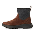 Side view of a brown Icebug Sander winter boot