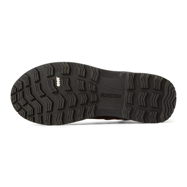 Sole of a brown Icebug Sander winter boot