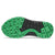 Sole of men's Icebug NewRun BUGrip Gore-Tex studded running shoe in black/grass colour