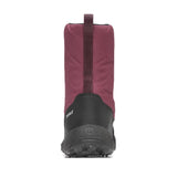 Back view of women's mulberry Icebug Ivalo4 studded winter boot