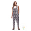 Front on-model view of Indyeva Arin overall in Hematite pattern