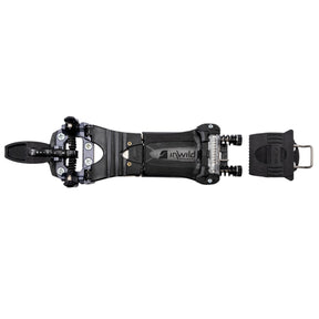 Top view of an InWild MEIDJO 3 SR telemark ski binding
