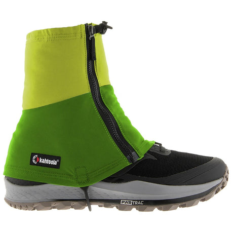 Side view of Kahtoola INSTAgaiter Mid in Kiwi colour