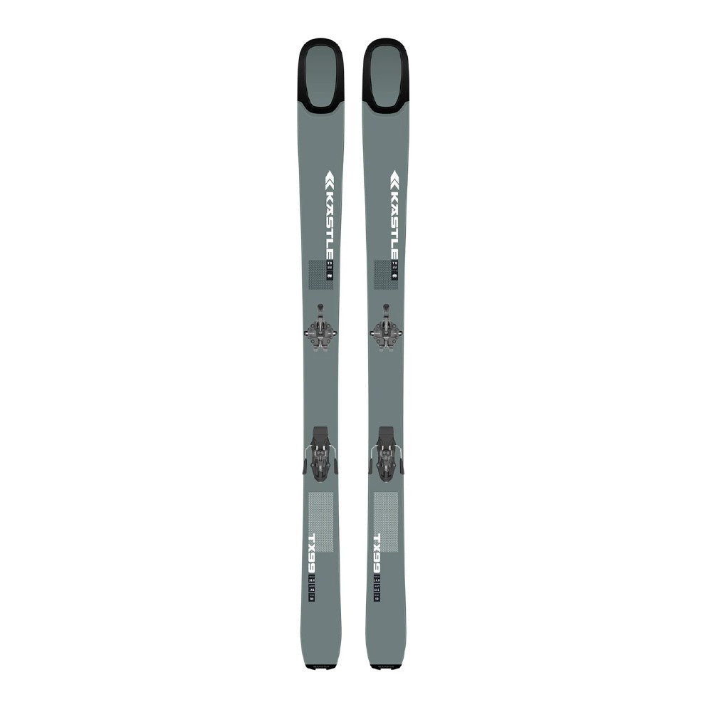 Top view of Kastle TX99 touring skis
