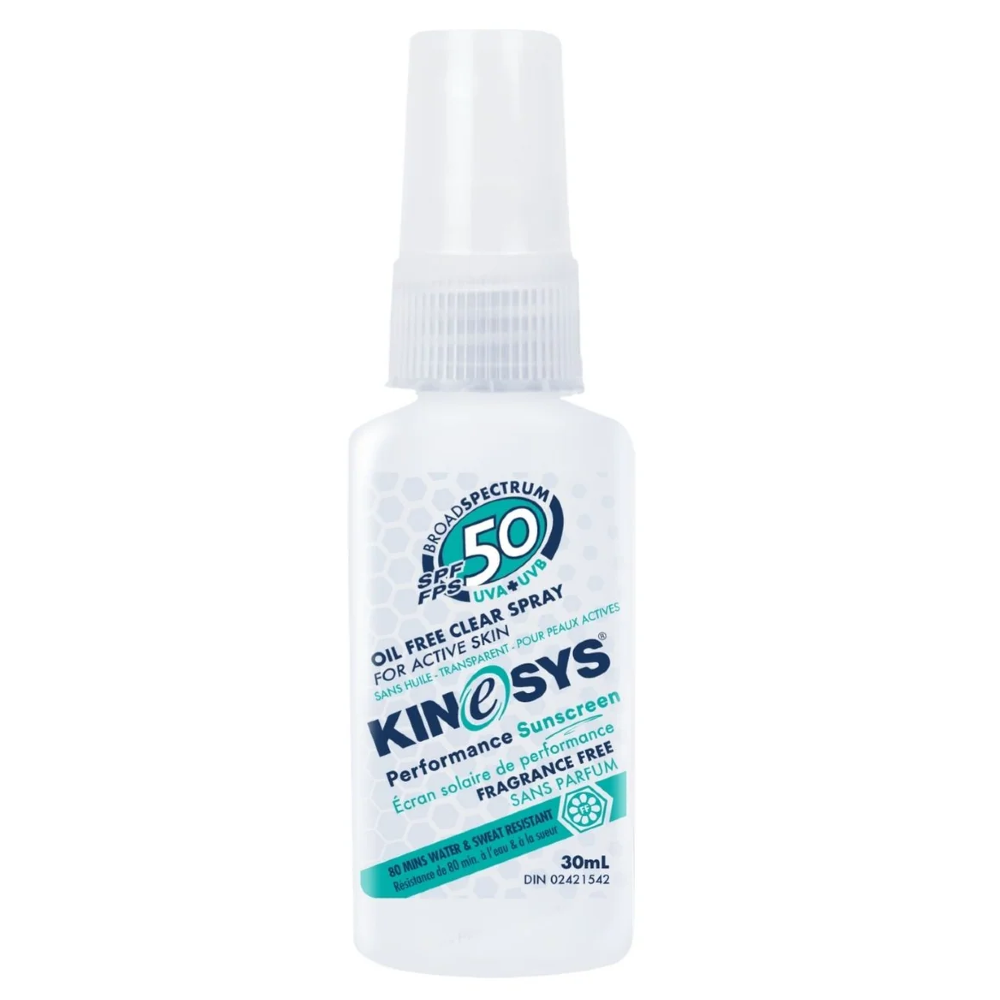 KINeSYS Spray Sunscreen - SPF 50 Fragrance Free 30ml