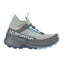 Side view of women's grey/blue La Sportiva Prodigio Hike shoe