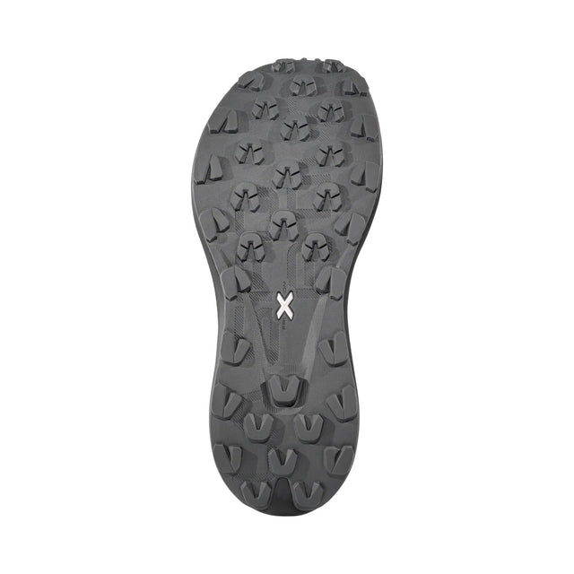 Sole of men's black La Sportiva Prodigio Max Gore-Tex running shoe