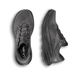 Top and side view of men's black La Sportiva Prodigio Max Gore-Tex running shoes