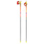 Pair of neon pink & orange Leki Ultralight FX One Superlite trail running poles