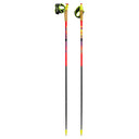 Pair of red/violet Leki Ultratrail FX One running poles