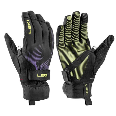 Pair of Leki Ultratrail storm trail running gloves