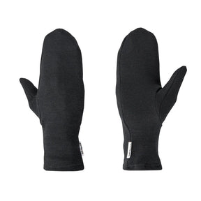 Pair of black Lill-sport wool liner mitts