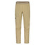 Front view of men's maloja DurlachM. enduro pants in gravel colour
