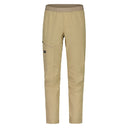 Front view of men's maloja DurlachM. enduro pants in gravel colour