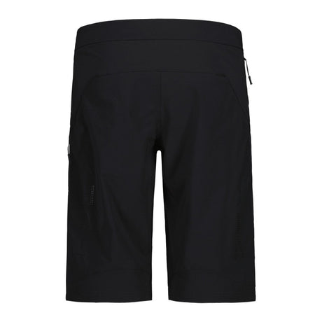 Back view of men's maloja TorreM. enduro shorts in black