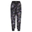 Front view of black/floral maloja ViturinU. insulated pants