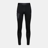 Men's black Mammut Aconcagua warm tights