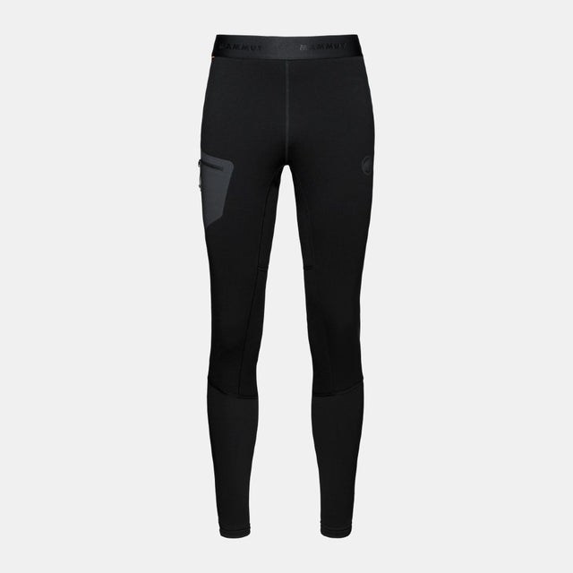Men's black Mammut Aconcagua warm tights