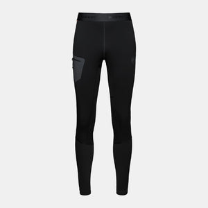 Men's black Mammut Aconcagua warm tights