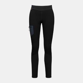 Women's black Mammut Aconcagua warm tights