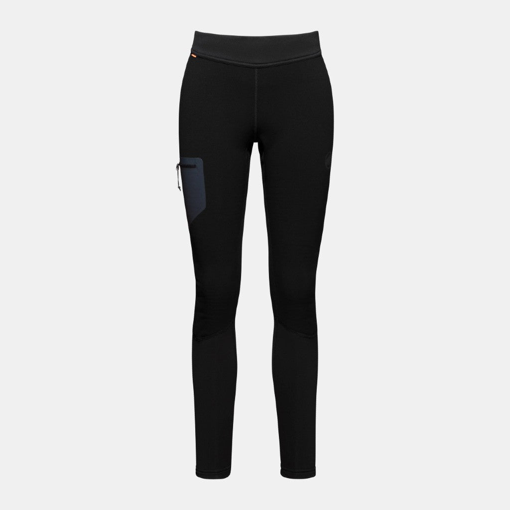 Women's black Mammut Aconcagua warm tights