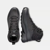 Top & side view of men's black Mammut Ducan III High GORE-TEX hiking boots