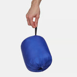 Women's blue Mammut Eiger Nordwand down jacket in stuff sack