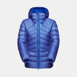 Women's blue Mammut Eiger Nordwand down jacket