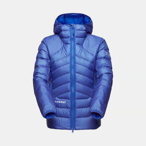 Women's blue Mammut Eiger Nordwand down jacket