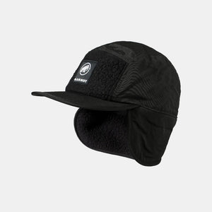 Black Mammut sports fleece cap