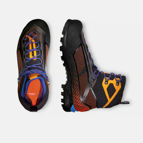 Top & side view of men's Mammut Taiss Light GTX Mountaineering boots