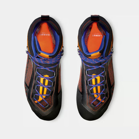 Top view of men's Mammut Taiss Light GTX Mountaineering boots