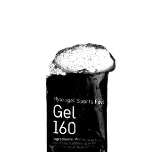 Maurten Hydrogel Sports Fuel Gel 160 package, open