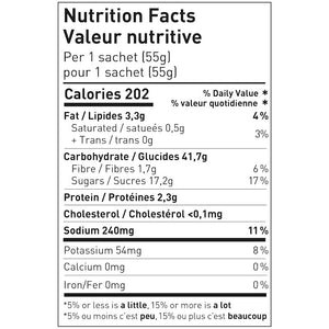 Maurten Solid 160 energy bar nutrition facts