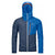 Front of men's ortovox 2.5L civetta hardshell jacket in Just Blue