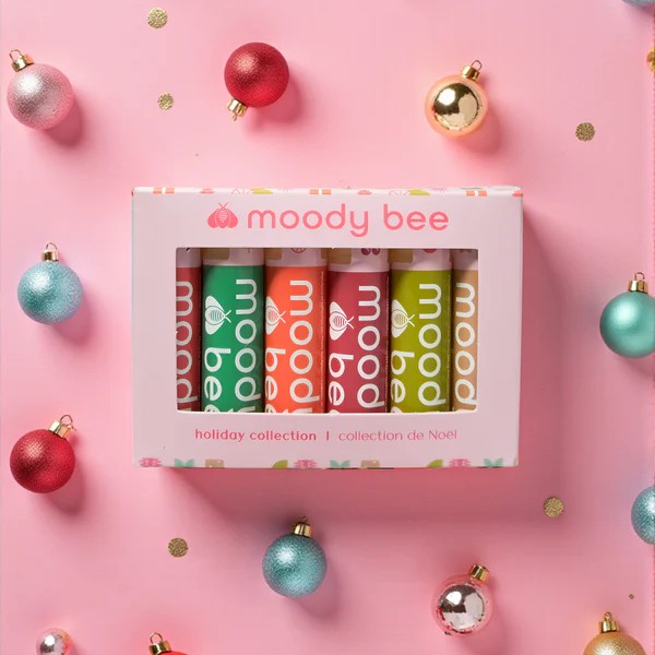Moody Bee Holiday Lip Balm Collection