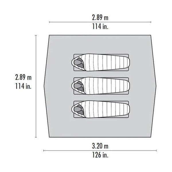 MSR Thru-Hiker 100 Wing Shelter