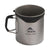 MSR Titan 450ml cup, handles open