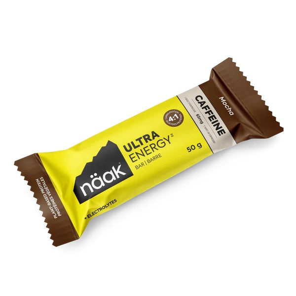 Mocha flavoured naak energy bar