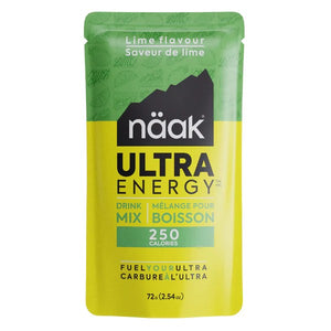 Single serve packet of lime naak energy drink mix