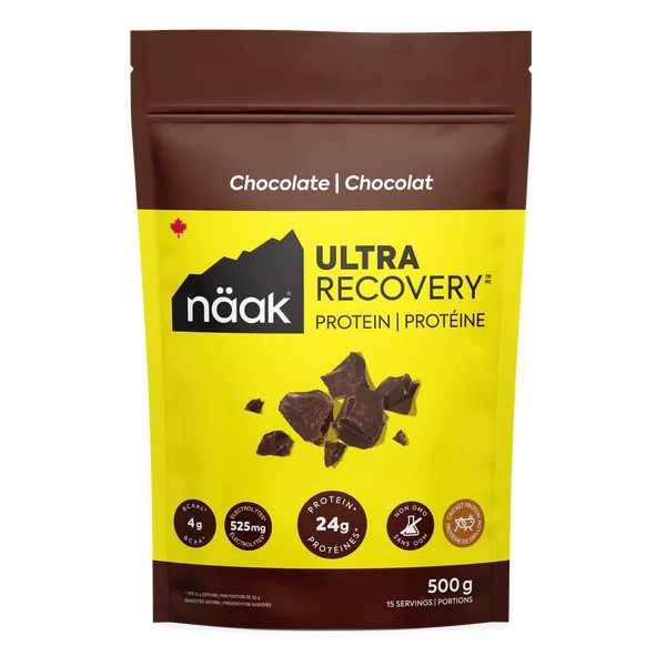Bag of chocolate naak protein powder
