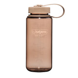 Nalgene 16 oz water bottle with wide mouth in mocha colour
