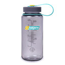Nalgene 16 oz water bottle with wide mouth in aubergine colour