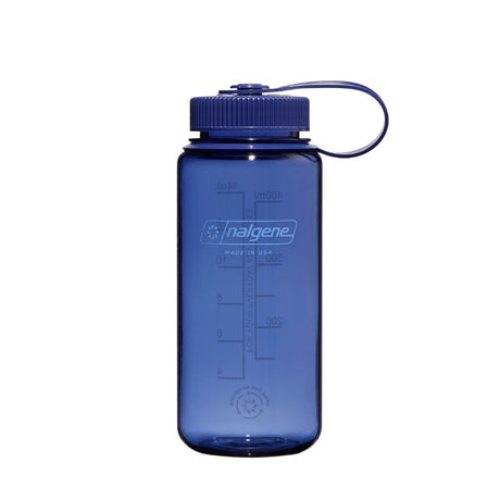 Nalgene 16 oz water bottle with wide mount in denim colour