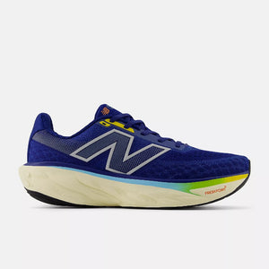 Side view of men's New Balance Fresh Foam X 1080 v14 running shoe in inkwell/silver/ginger colour