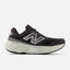Side view of women's New Balance Fresh Foam X 880 v15 running shoe in black/silver
