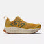 Side view of women's New Balance Fresh Foam X Hierro v8 running shoe in ginger/lemon colour