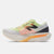 Inner side view of men's New Balance FuelCell SuperComp Elite v4 running shoe in white/lime glo colour