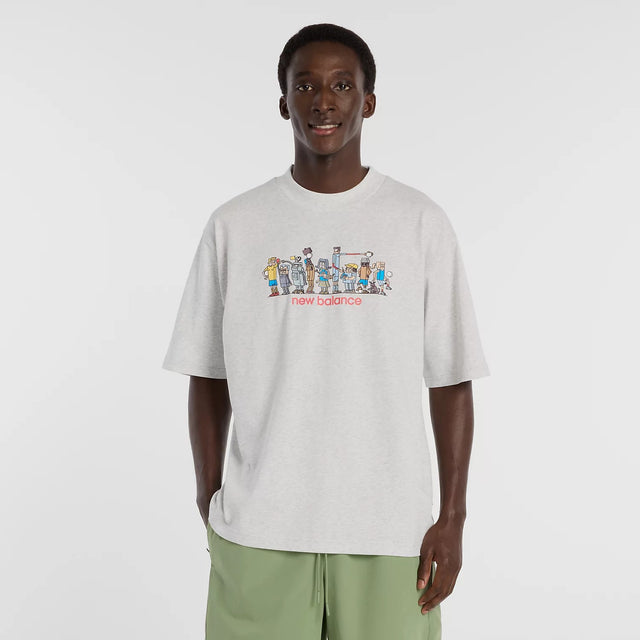 New Balance Ghica Line Up Oversized T-Shirt - Men's
